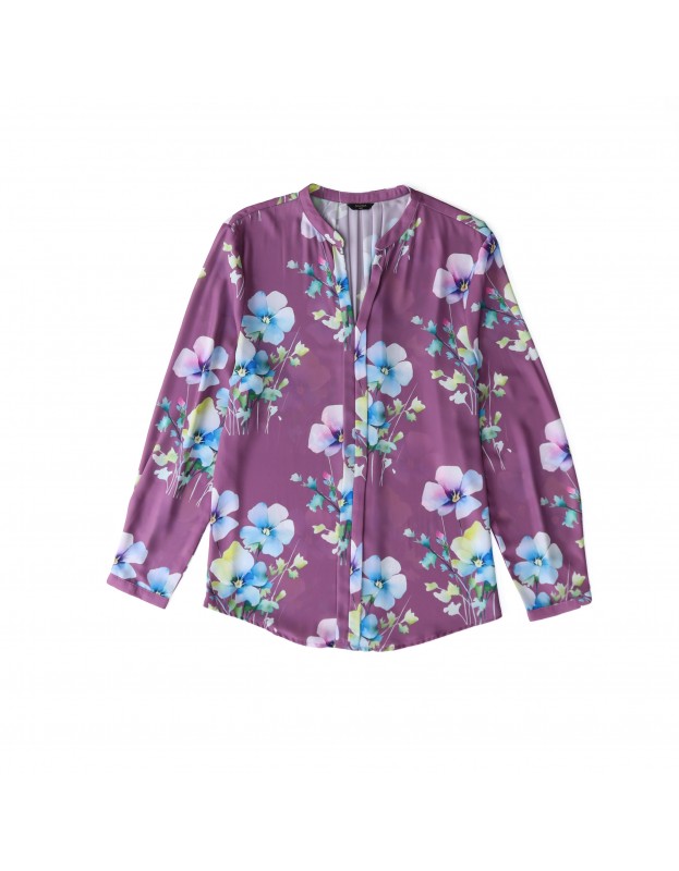 Chiffon Floral Tops 