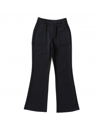 Wool Flared Pants