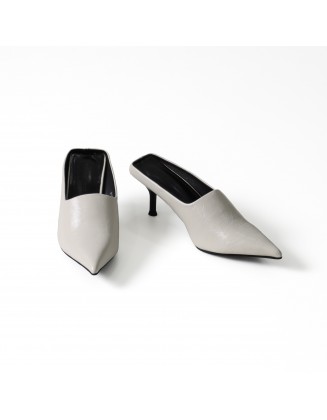 Stiletto Heeled Mules