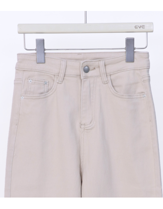 High-Rise Straight Leg Jeans