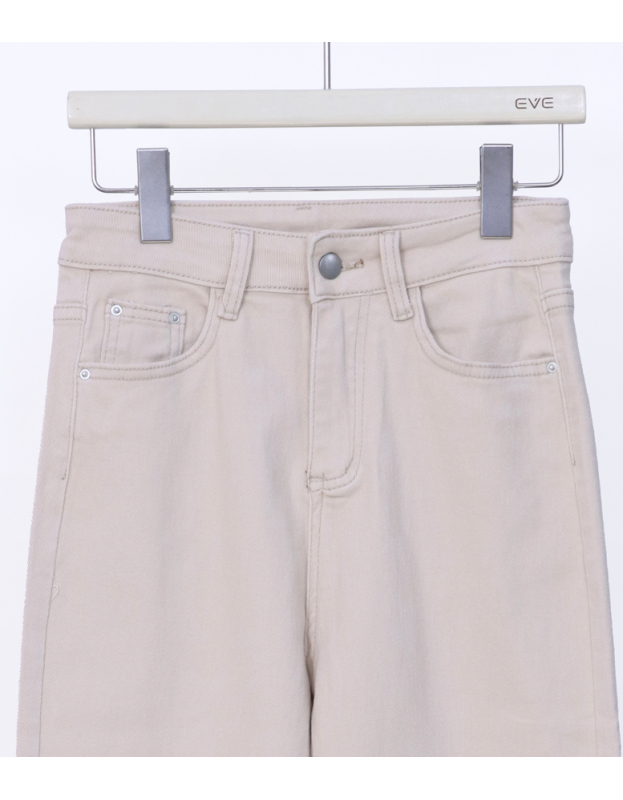 High-Rise Straight Leg Jeans