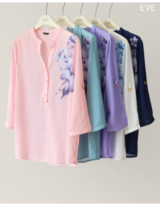  Floral Tunic Tops