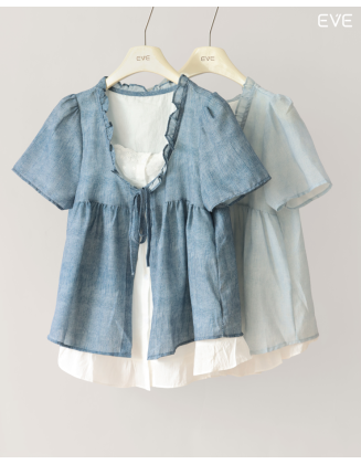 Layered Ruffle Top