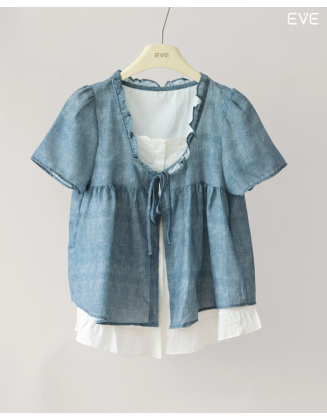 Layered Ruffle Top