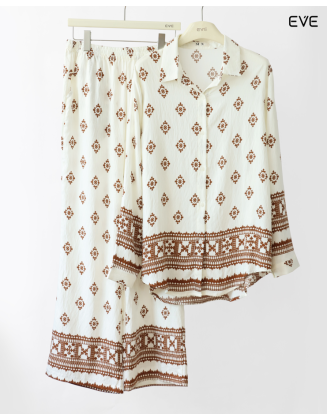 Ethnic-Inspired Co-ord Set