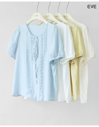 Vintage Puff Sleeve Blouse