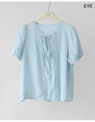 Vintage Puff Sleeve Blouse