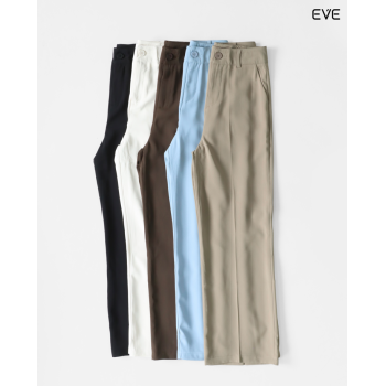 Tailored Wide-Leg Trousers