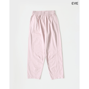 Relaxed Fit Elastic Waist Pants