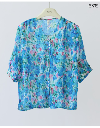 Floral Chiffon Tops for a Feminine Touch