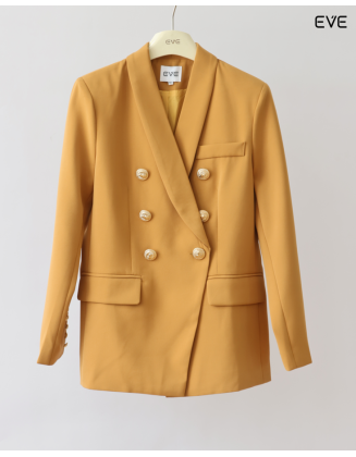 Elegant Double-Breasted Blazer