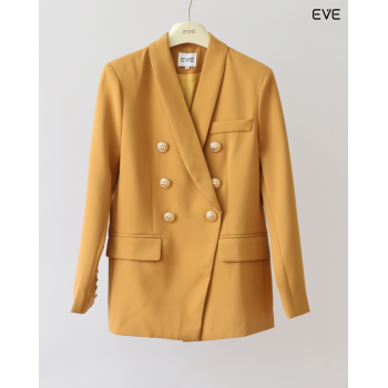 Elegant Double-Breasted Blazer