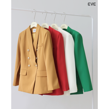 Elegant Double-Breasted Blazer