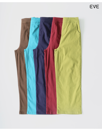 Relaxed Fit Cotton Pants