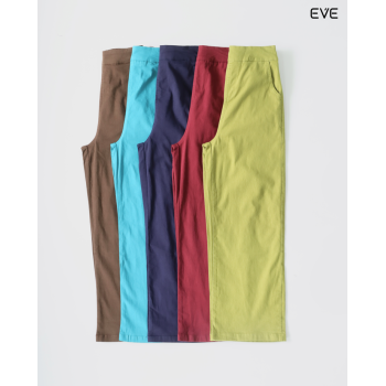 Relaxed Fit Cotton Pants