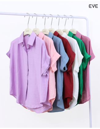 Relaxed Fit Button-Down Shirt