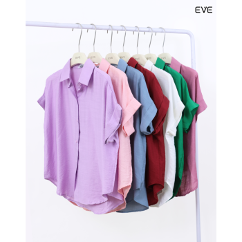 Relaxed Fit Button-Down Shirt