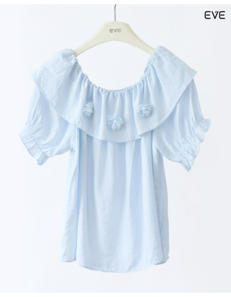 Chic Off-Shoulder Ruffle Top