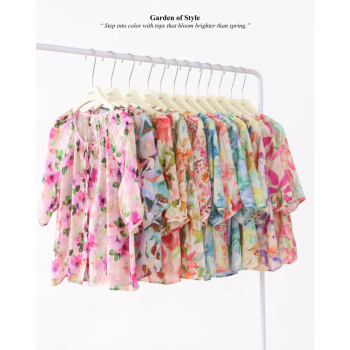 Chiffon Floral Tops – Elegant and Breezy
