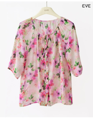 Chiffon Floral Tops – Elegant and Breezy