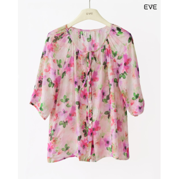 Chiffon Floral Tops – Elegant and Breezy