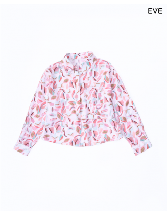 Printed Button-Up Casual Shirt