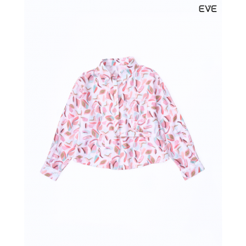 Printed Button-Up Casual Shirt