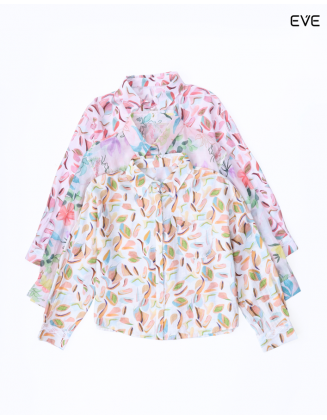 Printed Button-Up Casual Shirt