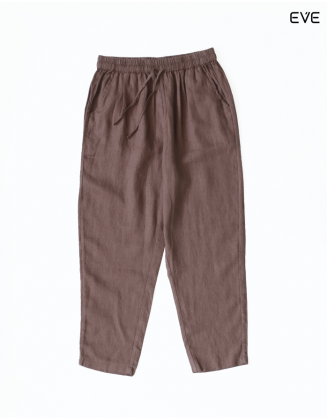 Relaxed Fit Linen Trousers