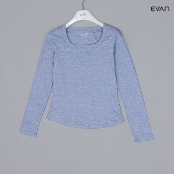 Long-Sleeve Casual Top