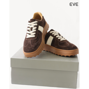 Chocolate Suede Sneakers
