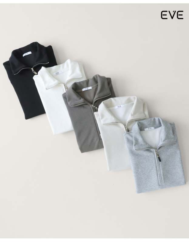 Effortless Comfort: The Half-Zip Essential Sweater