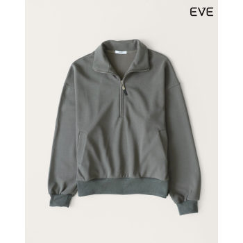 Effortless Comfort: The Half-Zip Essential Sweater