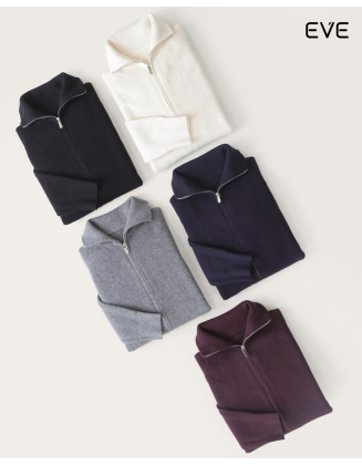  Versatile Winter Essentials: The Dual-Zip Ribbed Knit Cardigan