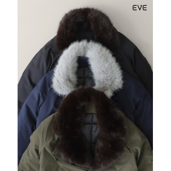  Luxurious Warmth: The Women's Faux Fur Collar Parka