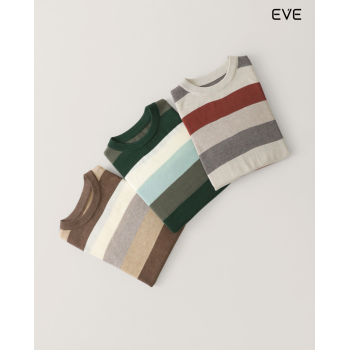 Effortless Style: The Women's Striped Crewneck Sweater