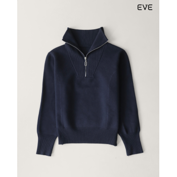 Luxe Quarter-Zip Sweater: Refined Knitwear
