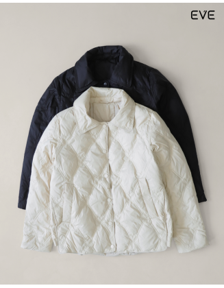 Diamond Quilted Jacket: Lightweight & Classic