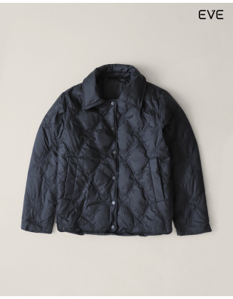 Diamond Quilted Jacket: Lightweight & Classic