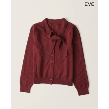 Pussy Bow Cardigan: Sophisticated Flair