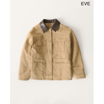 Suede Chore Jacket: Vintage Workwear