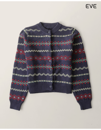 Fair Isle Cardigan: Cozy Charm