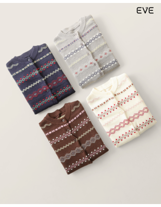 Fair Isle Cardigan: Cozy Charm
