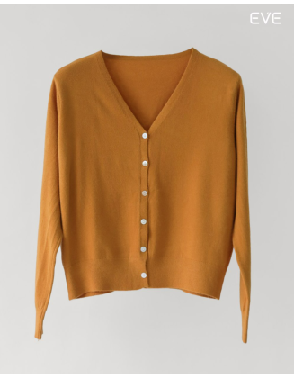 V-Neck Cardigan: The Essential Soft Layer