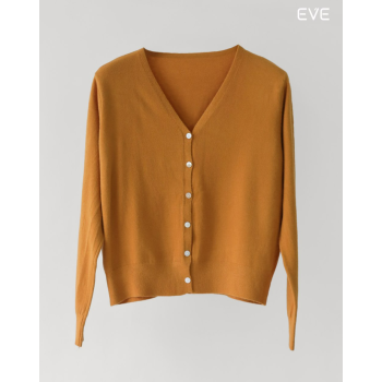 V-Neck Cardigan: The Essential Soft Layer