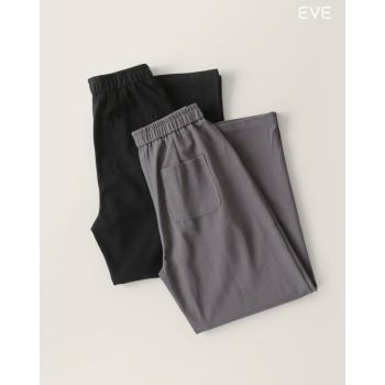 Pleated Wide-Leg Trousers: Textured Comfort
