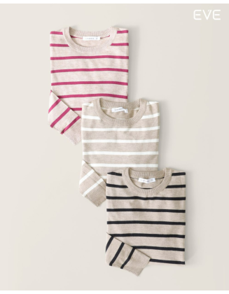 Striped Crewneck Sweater: Timeless Nautical Style