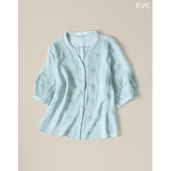Embroidered Top: Folk-Art Charm