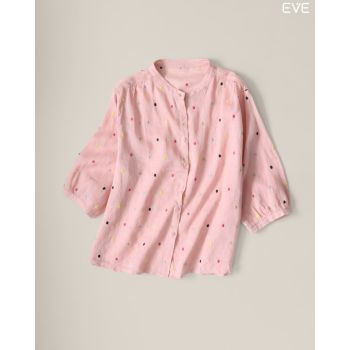 Polka Dot Blouse: Playful & Chic