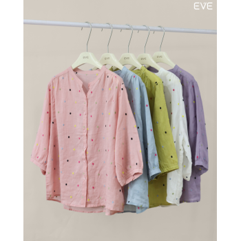Polka Dot Blouse: Playful & Chic